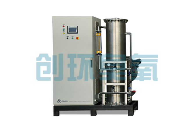 迁西高色度印染废水生化后仍不达标?臭氧发生器深度脱色工艺如何兜底?